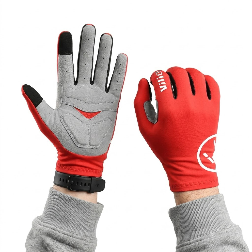 Mountain Biking Gloves Mens - Велосипедные перчатки с полным покрытием пальцев,