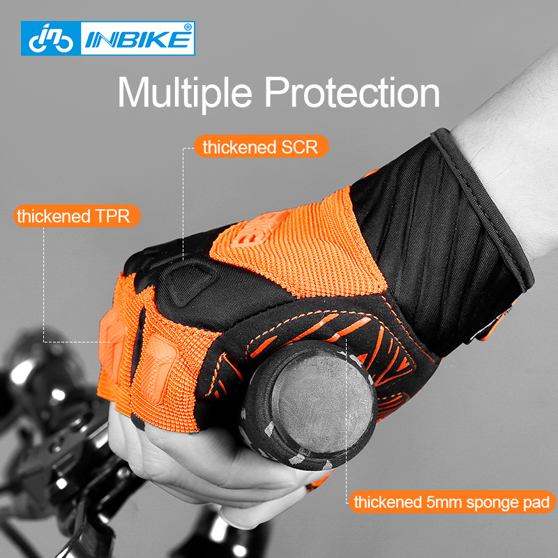Велоперчатки INBIKE с открытым – обзор и цена Mountain Biking Gloves Mens