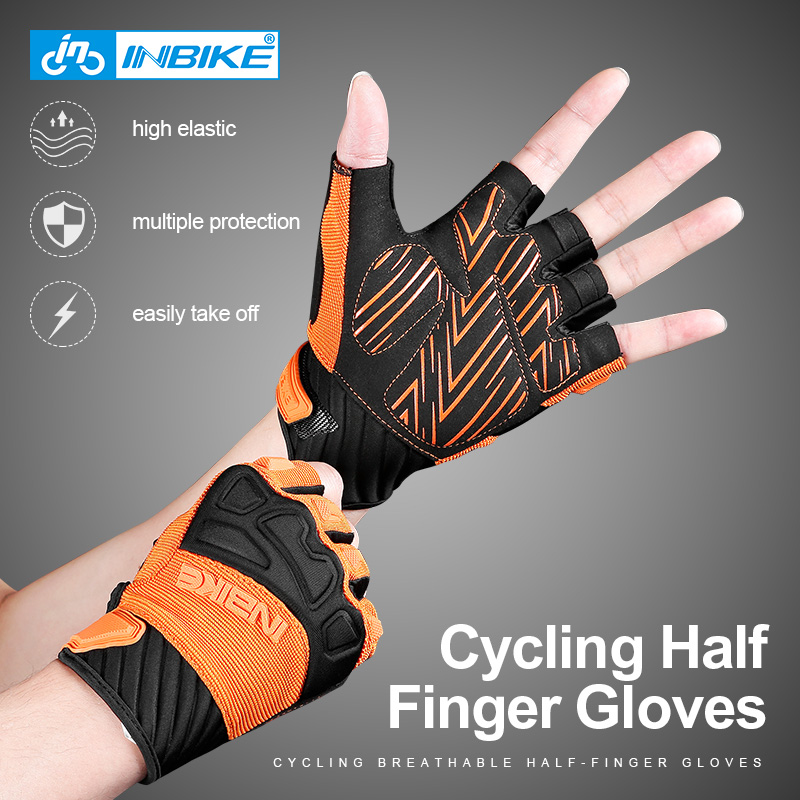 Велоперчатки INBIKE с открытым – обзор и цена Mountain Biking Gloves Mens