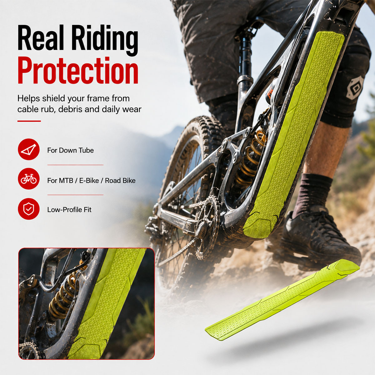 PINMOAP 1 шт. Защитная пленка  – обзор и цена Chainstay Protector Wrap