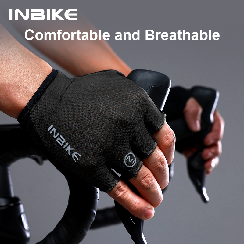 Велоперчатки INBIKE без пальце – обзор и цена Mountain Biking Gloves Mens