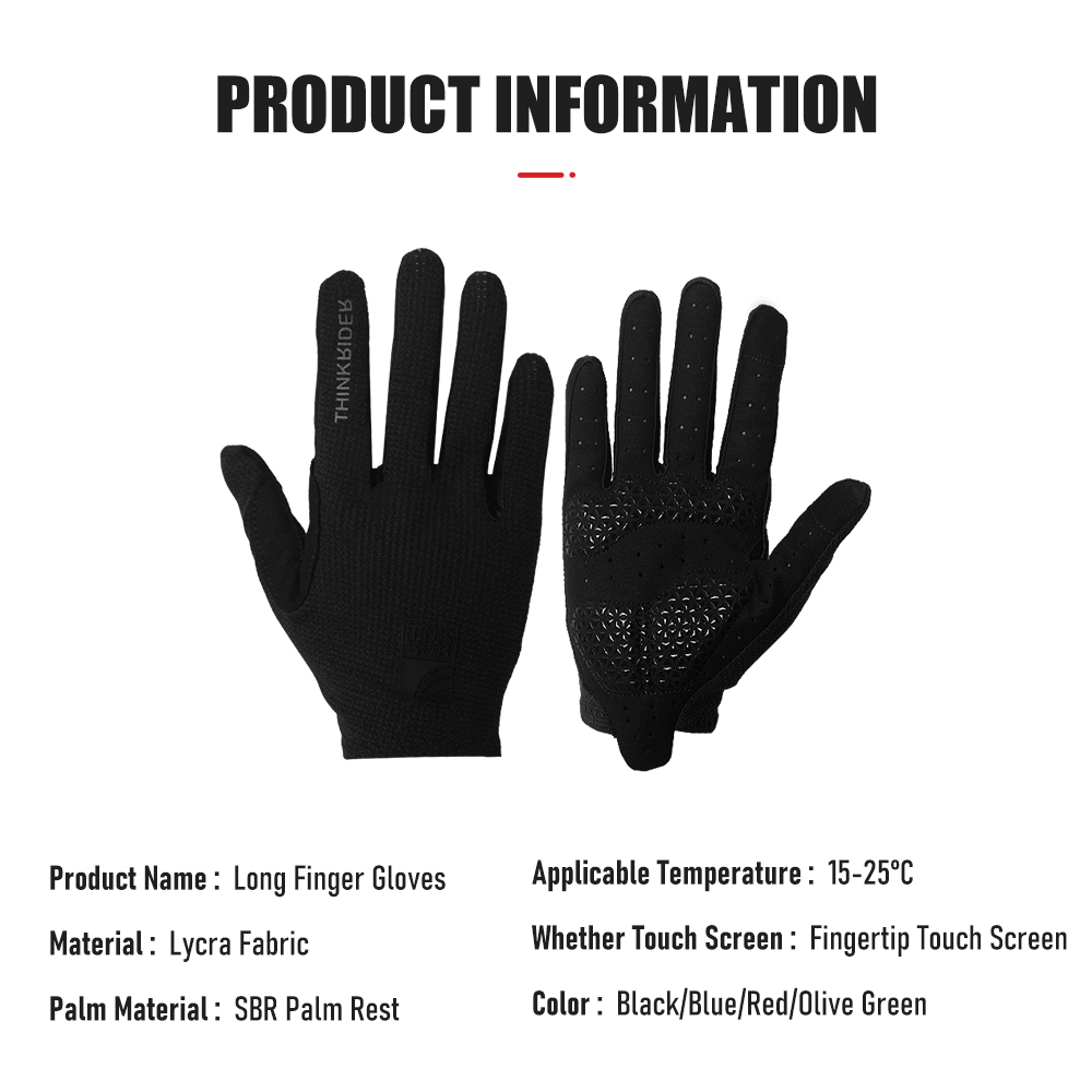 Велосипедные перчатки ThinkRid – обзор и цена Mountain Biking Gloves Mens