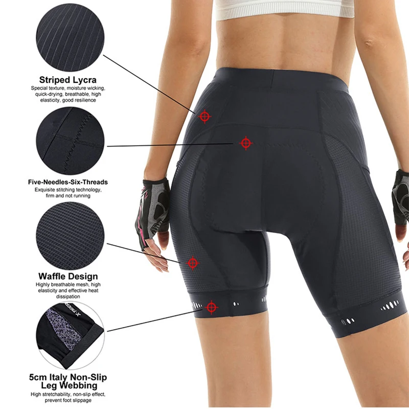 Женские велосипедные шорты X-T – обзор и цена Mountain Biking Shorts Women