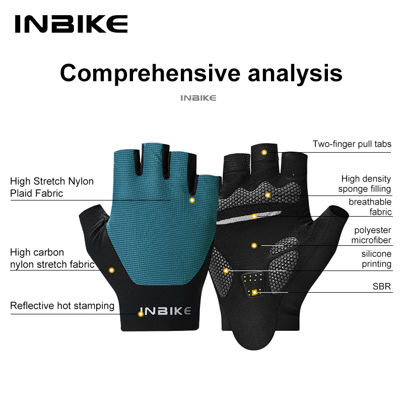 INBIKE велосипедные перчатки л – обзор и цена Mountain Biking Gloves Mens