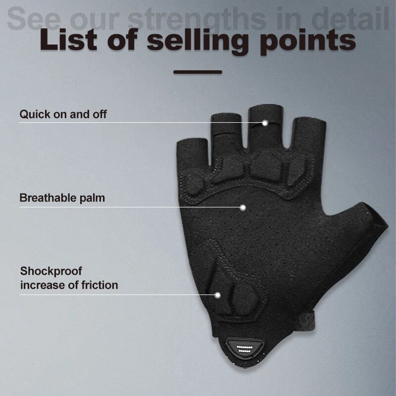 X-TIGER велосипедные перчатки  – обзор и цена Mountain Biking Gloves Mens